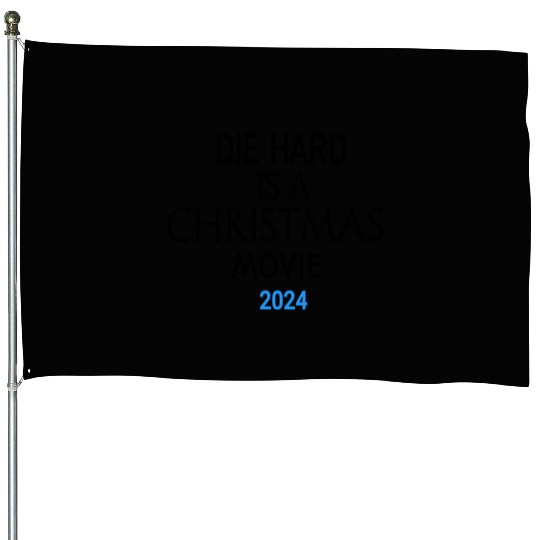 "Yippee Ki-Yay Christmas: Embracing Die Hard as a House Flags