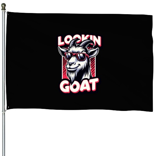 Farm Animal Animal Farmer Goat Lover House Flags