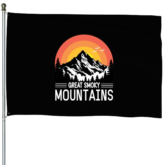 Great Smoky mountain House Flags