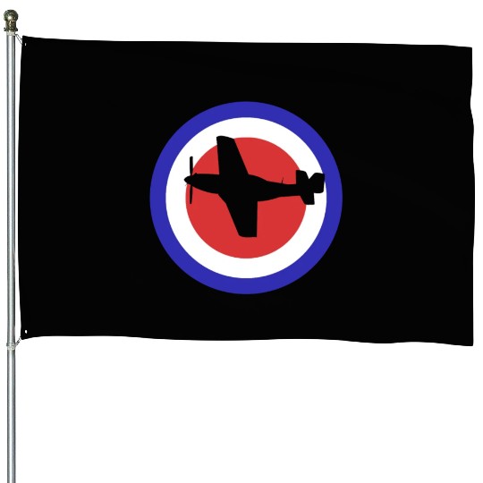 Fighter Jet Copilot Gift House Flags