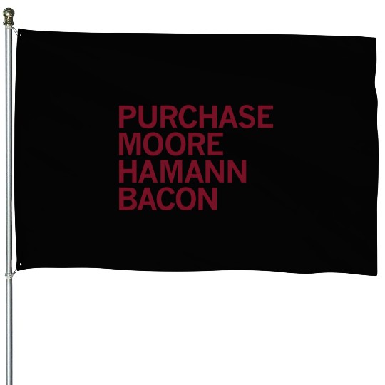 Purchase More Haman Bacon House Flags lowa Players state