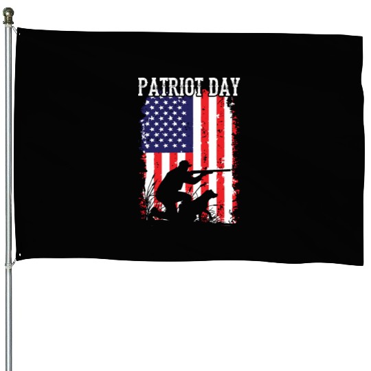 Patriot Day House Flags
