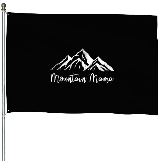 Mothers day mountain mama House Flags