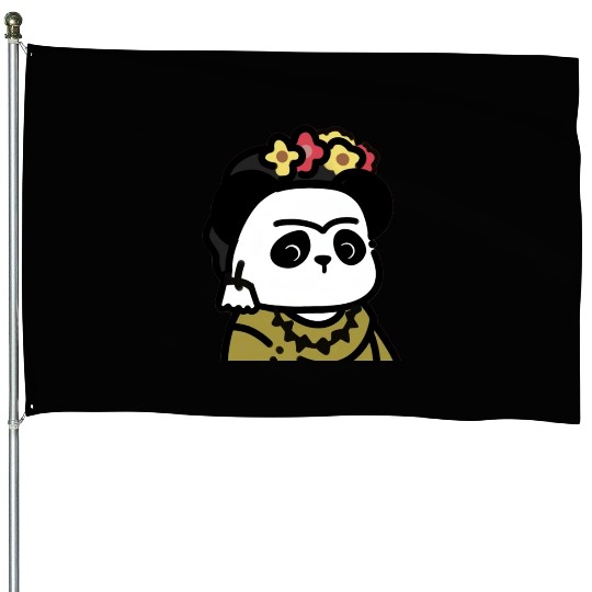Frida Kahlo D83D DC3CGiant Panda House Flags