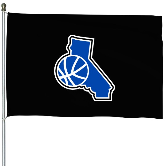 California Basketball Warriors House Flags