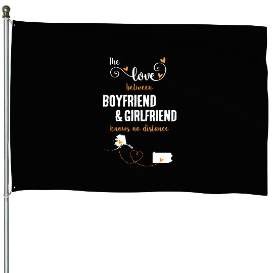 Love Between BF And GF Alaska To Pennsylvania Gift House Flags