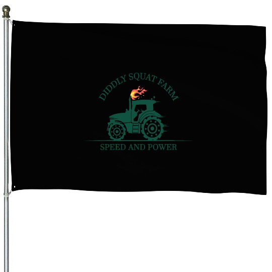 Diddly Squat Farm Green Gift For Fans House Flags