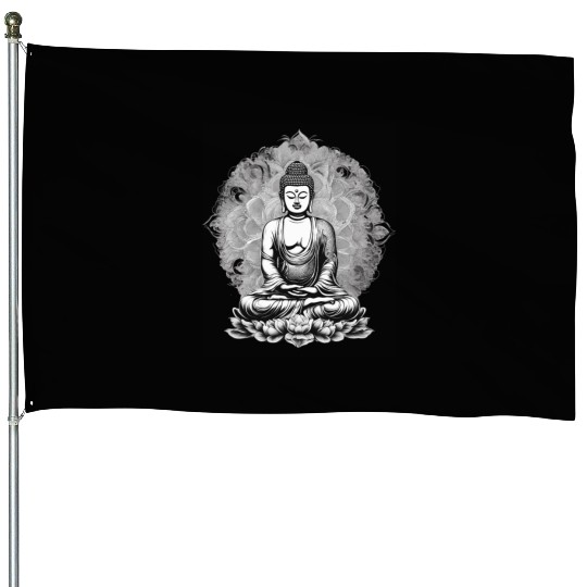 Nirvana Buddhism House Flags