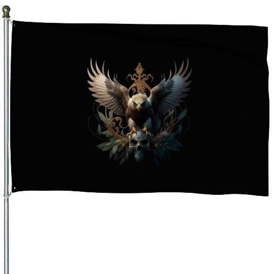 The wings of an eagle and their stinginess are the House Flags