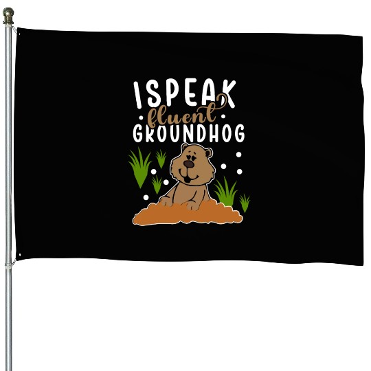 Groundhog Day 2024 Enthusiast February 2nd House Flags