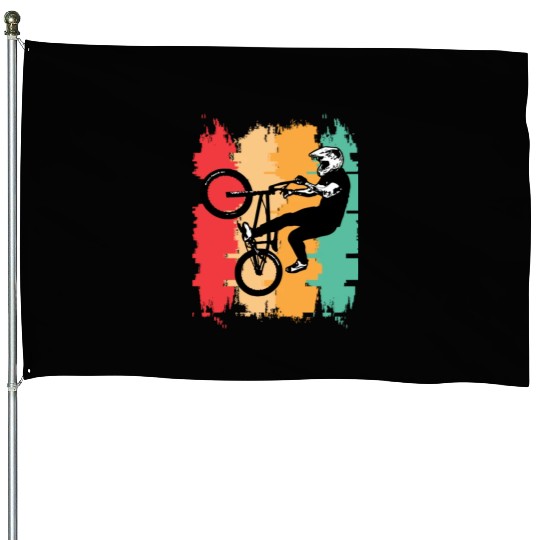 Old School Bmx | Retro Bmx Bike House Flags
