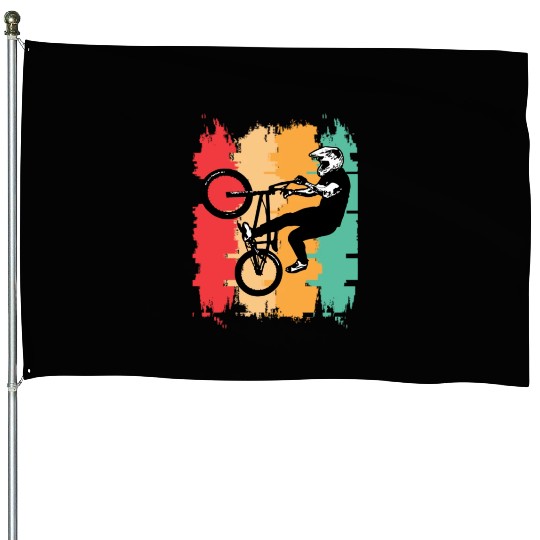 Old School Bmx | Retro Bmx Bike House Flags