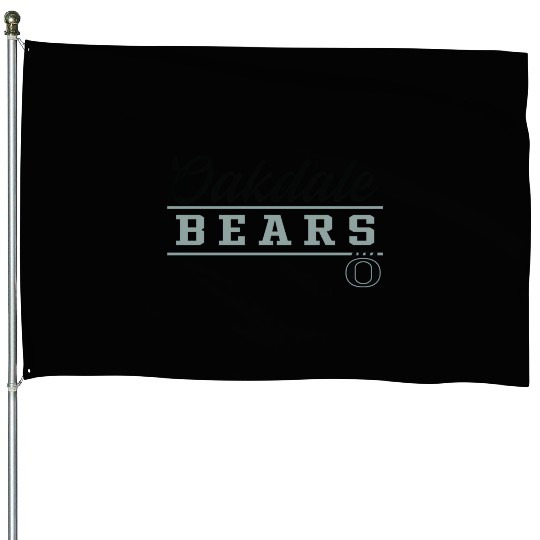 Oakdale High School Bears House Flags