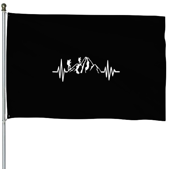 Hiking | Mountaineer | Wanderlust | Climbing House Flags