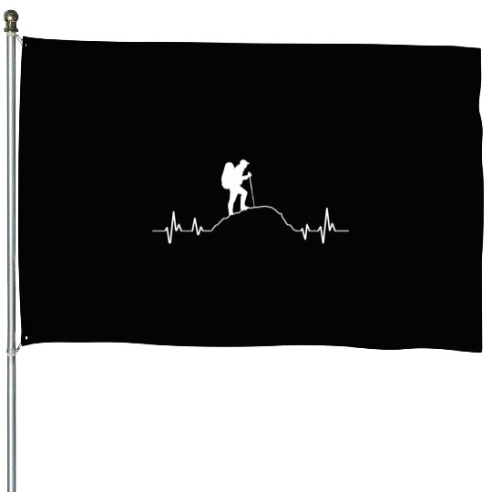 Hiking | Mountaineer | Wanderlust | Climbing House Flags