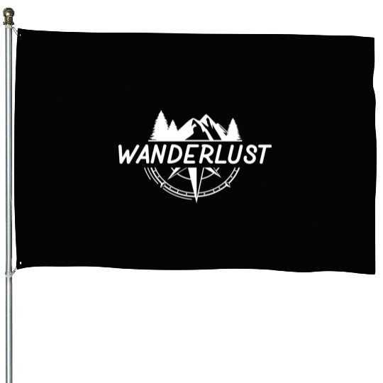 Hiking | Mountaineer | Wanderlust | Climbing House Flags