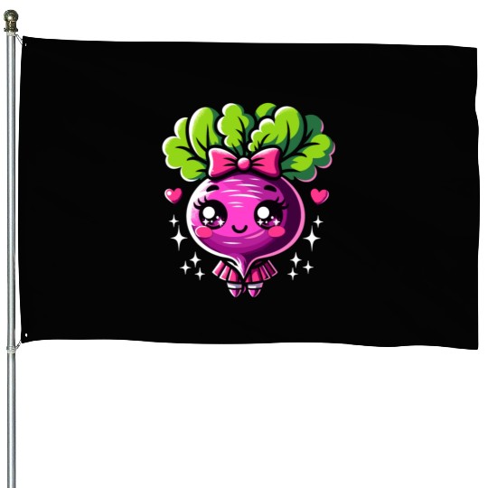 Labrador Retriever Face House Flags