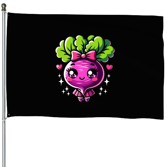 Labrador Retriever Face House Flags