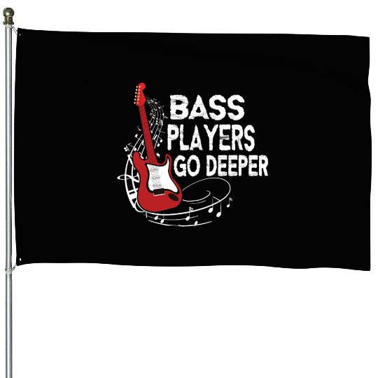 Funny Guitar Bass Players Bass Guitar Guitarist F House Flags