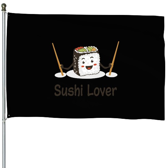 Sushi Lover House Flags