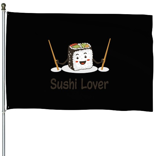 Sushi Lover House Flags
