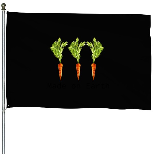 made on earth House Flags