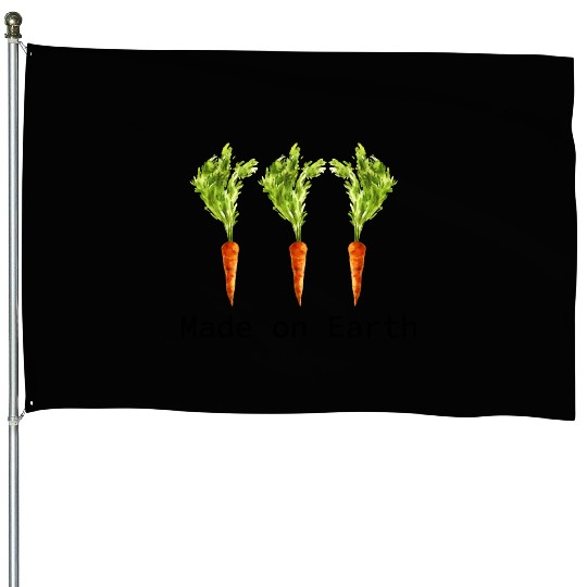made on earth House Flags