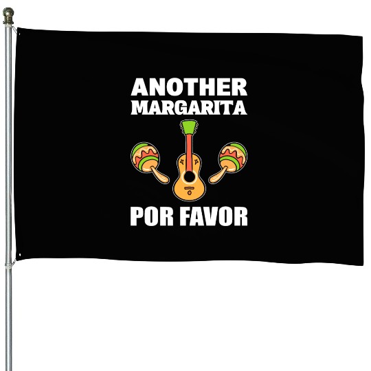 Margarita Por Favor Mexican Gift House Flags