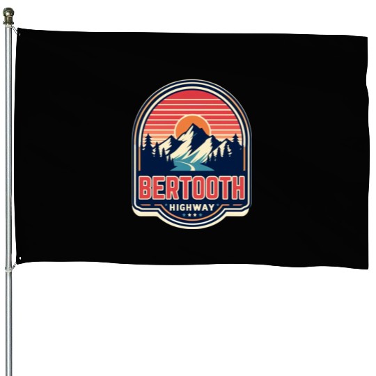 Beartooth Highway US 212 House Flags