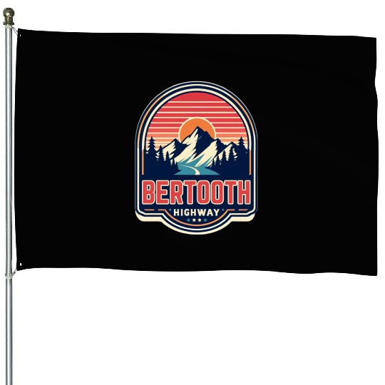 Beartooth Highway US 212 House Flags