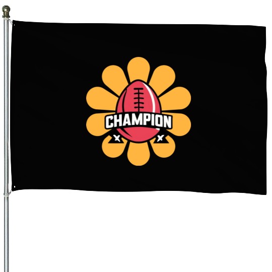 Fantasy Football Champion House Flags