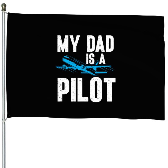Pilot Quote Flight Lover Aircraft Aviation House Flags