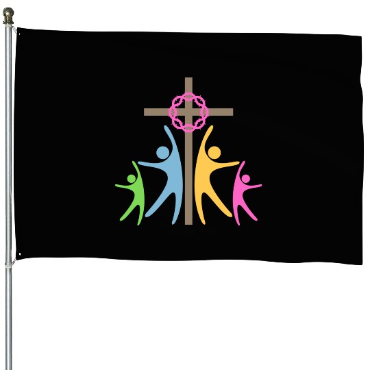 divine unity church House Flags