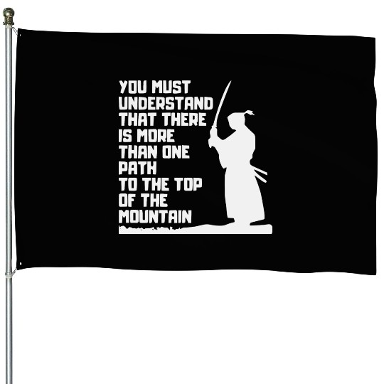 Samurai More Than One Path To The Mountain Top © House Flags