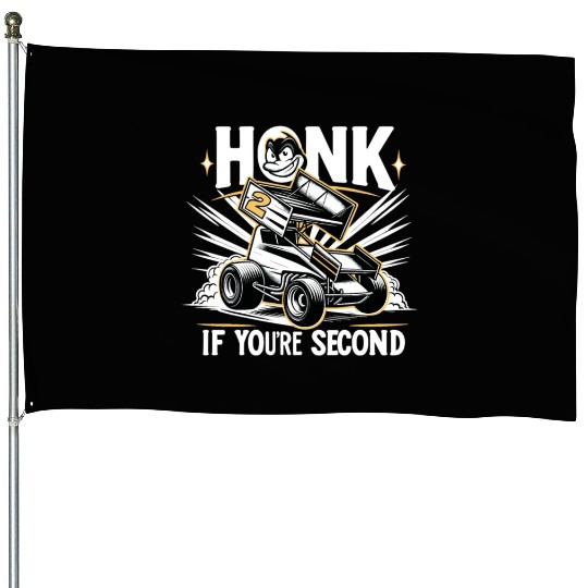 Sprint Car Mom Dirt Track Racing Racing Race Day House Flags
