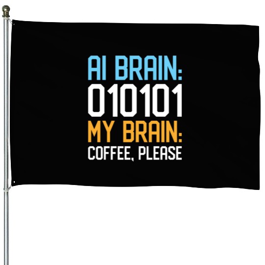 Artificial Intelligence Ai Lovers House Flags