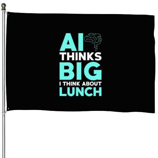 Artificial Intelligence Ai Lovers House Flags