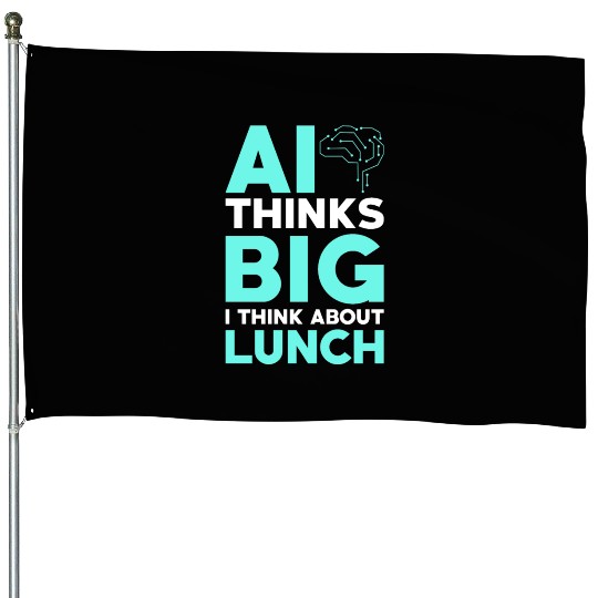 Artificial Intelligence Ai Lovers House Flags