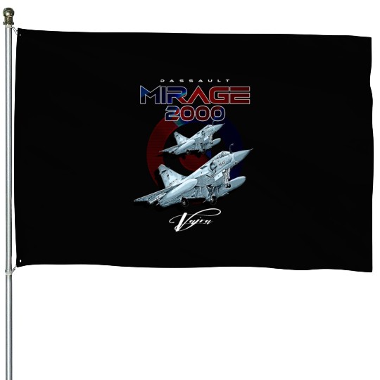 Dassault Mirage 2000 French Vintage Multi-Role Fig House Flags