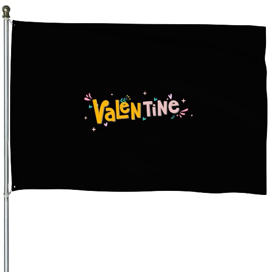 Valentine Days House Flags