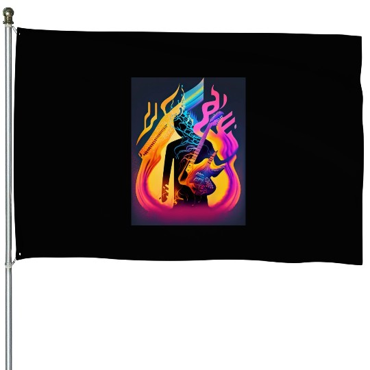 Dance Through Spectrum Immerse in Color and sound House Flags