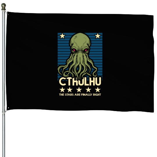 Cthulhu 1Cthulhu! The Stars are finally right! House Flags
