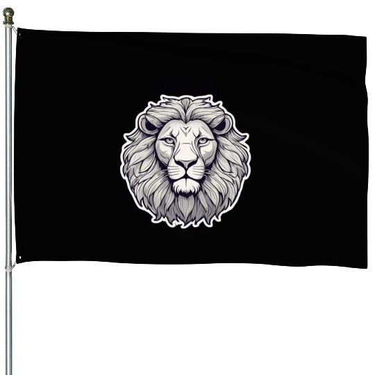 the lion House Flags