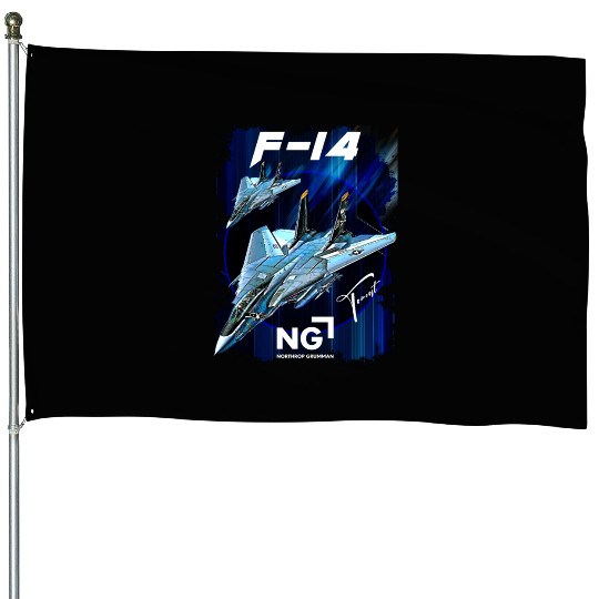 F-14 Tomcat Fighterjet House Flags