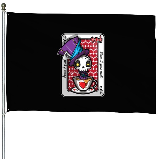 Mad Hatter House Flags