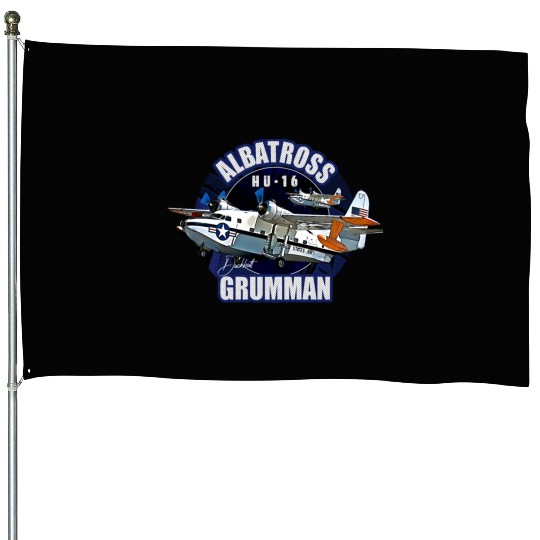 Grumman HU-16 Albatross Aircraft House Flags