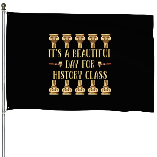 History Teacher House Flags