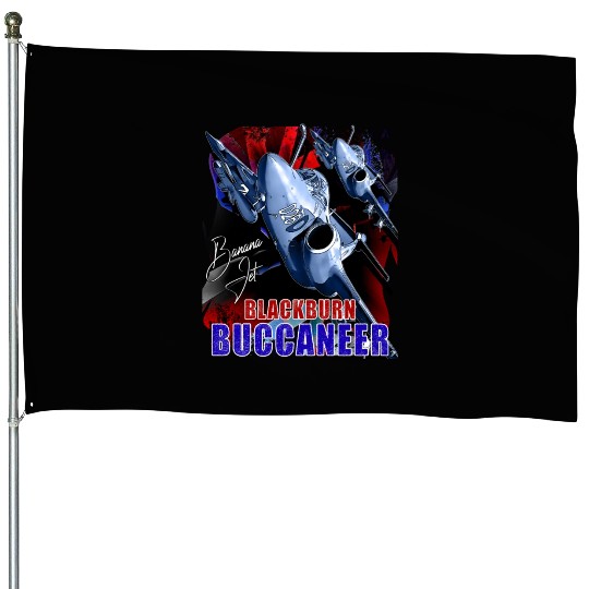 Blackburn Buccaneer Fighter Jet House Flags