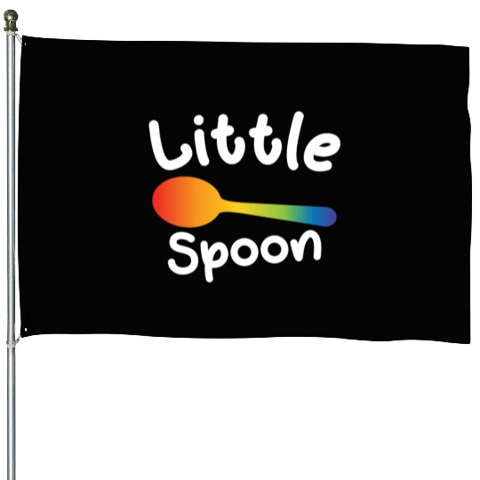 Little Spoon LGBT Pride Gay Lesbian Couple Love House Flags