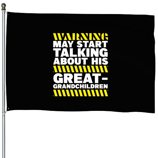 Funny Great Grandpa Father s Day House Flags